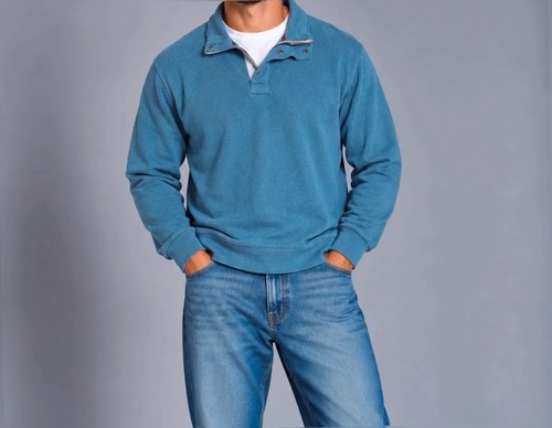 Tommy hilfiger blue pullover - tommy,