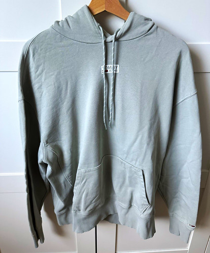 Tommy jeans herren hoodie grau - herren,